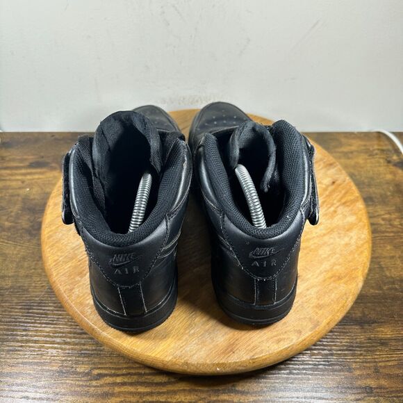 Nike‎ Air Force 1 Mid '07 Black Shoe Men's Size 8.5 315123-001 - Picture 3 of 8